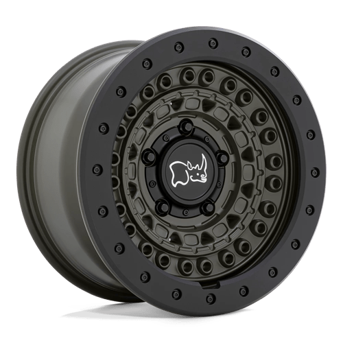 BRBCD 17X8.5 6X120 OD-GRN BLK-RKGRD 10MM