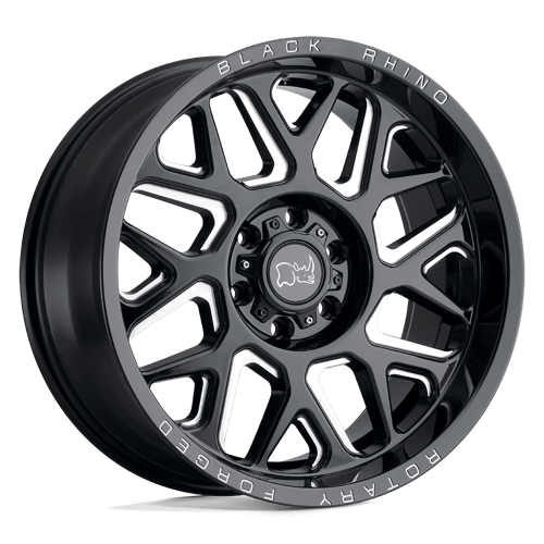 BRRPR 20X9.5 8X6.5 G-BLK-MILL 12MM