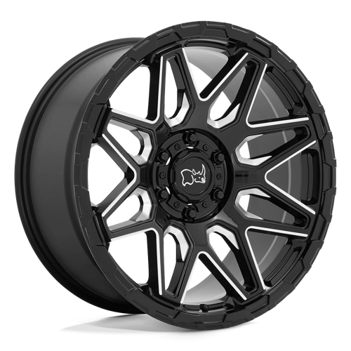 BRSKW 20X9.5 5X5.0 G-BLK MILL -18MM