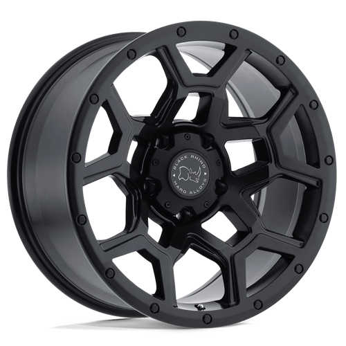 BRVRL 18X8 5X5.0 M-BLK 30MM