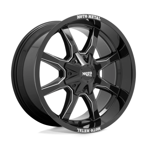 MO970 20X10 8X6.5 G-BLK MILL SPK -18MM