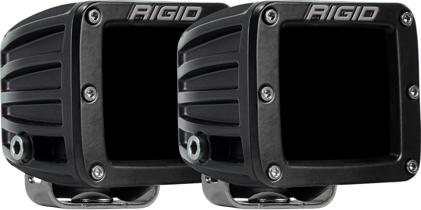 RIGID D-Series PRO LED Light, Spot Optic, Infrared, Surface Mount, Pair