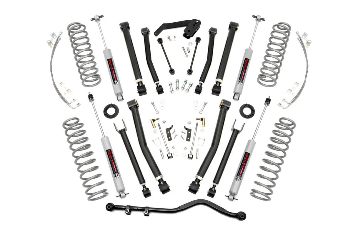 4in Jeep X-series Suspension Lift Kit (07-18 Wrangler JK Unlimited)