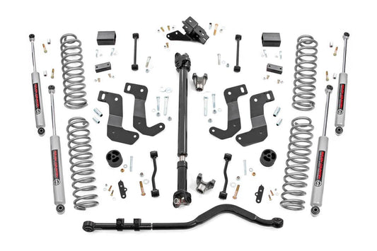 3.5in Jeep Suspension Lift Kit Stage 2 Coils & Control Arm Drop (2018 Wrangler JL Unlimited)