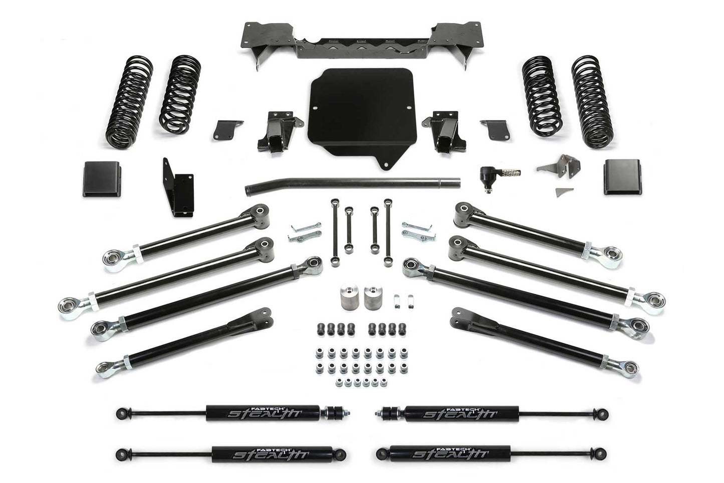 Fabtech 3in Crawler Lift Kit w/Stealth Shocks