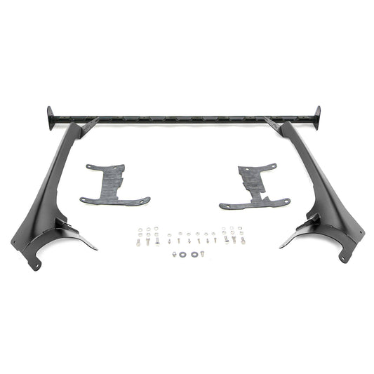 2019-2022 Jeep JL, Gladiator Multi-LED Light Capable Roof Cross Bar and 2-Pod A-Pillar Brackets