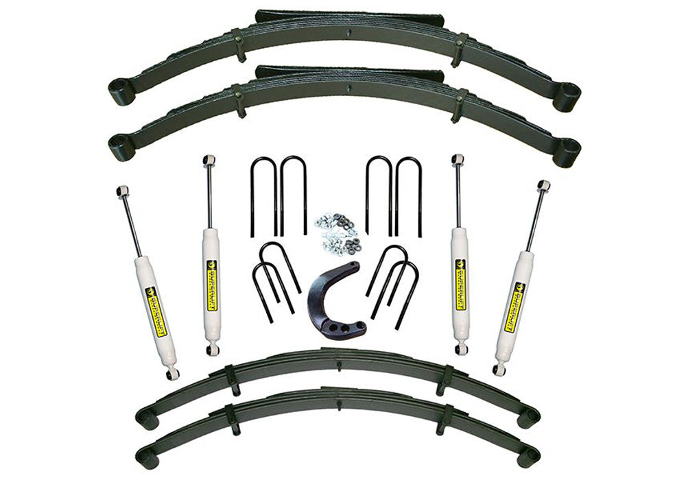 Superlift K422 6" Lift Kit(w/52" Rr Sprngs)-73-87 K10/K15&73-91 Blzr/Jimmy/Sbrbn 4WD-w/SL Shcks