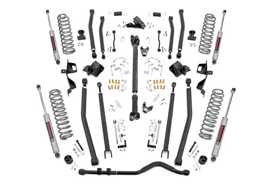 4in Long Arm Suspension Lift Kit w/ N3 Shocks (18-20 Wrangler JL, 4-Door)