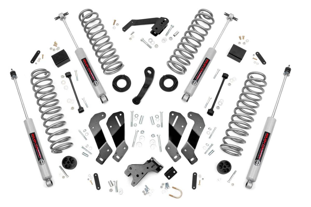 3.5in Jeep Suspension Lift Kit Control Arm Drop (07-18 Wrangler JK Unlimited)