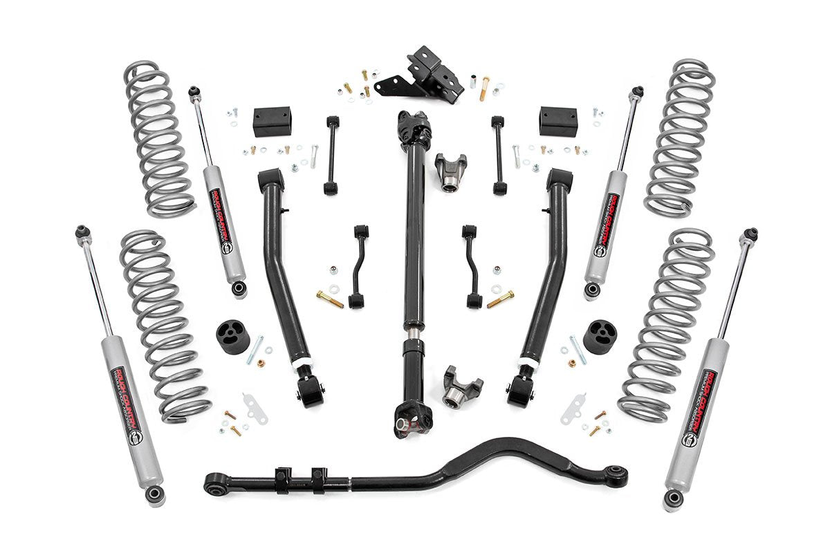 3.5in Jeep Suspension Lift Kit Stage 2 Coils & Adj. Control Arms (2020 Wrangler JL Diesel)