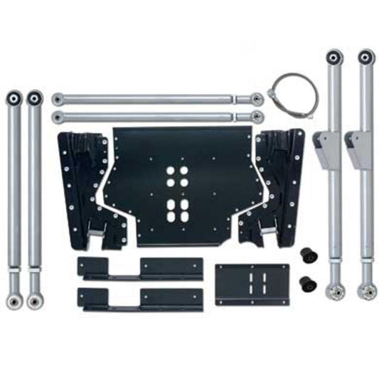 Rubicon Express RE7225M 5.5 Inch Extreme-Duty Long Arm Lift Kit With Rear Track Bar And Mono Tube Shocks