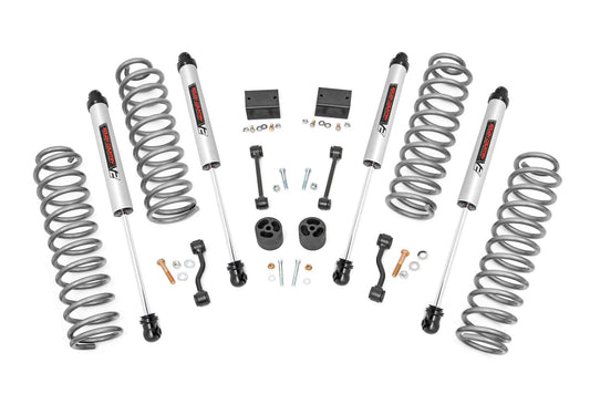 2.5in Jeep Suspension Lift Kit w/V2 Shocks & Springs (18-21 Wrangler JL - 2 Door)