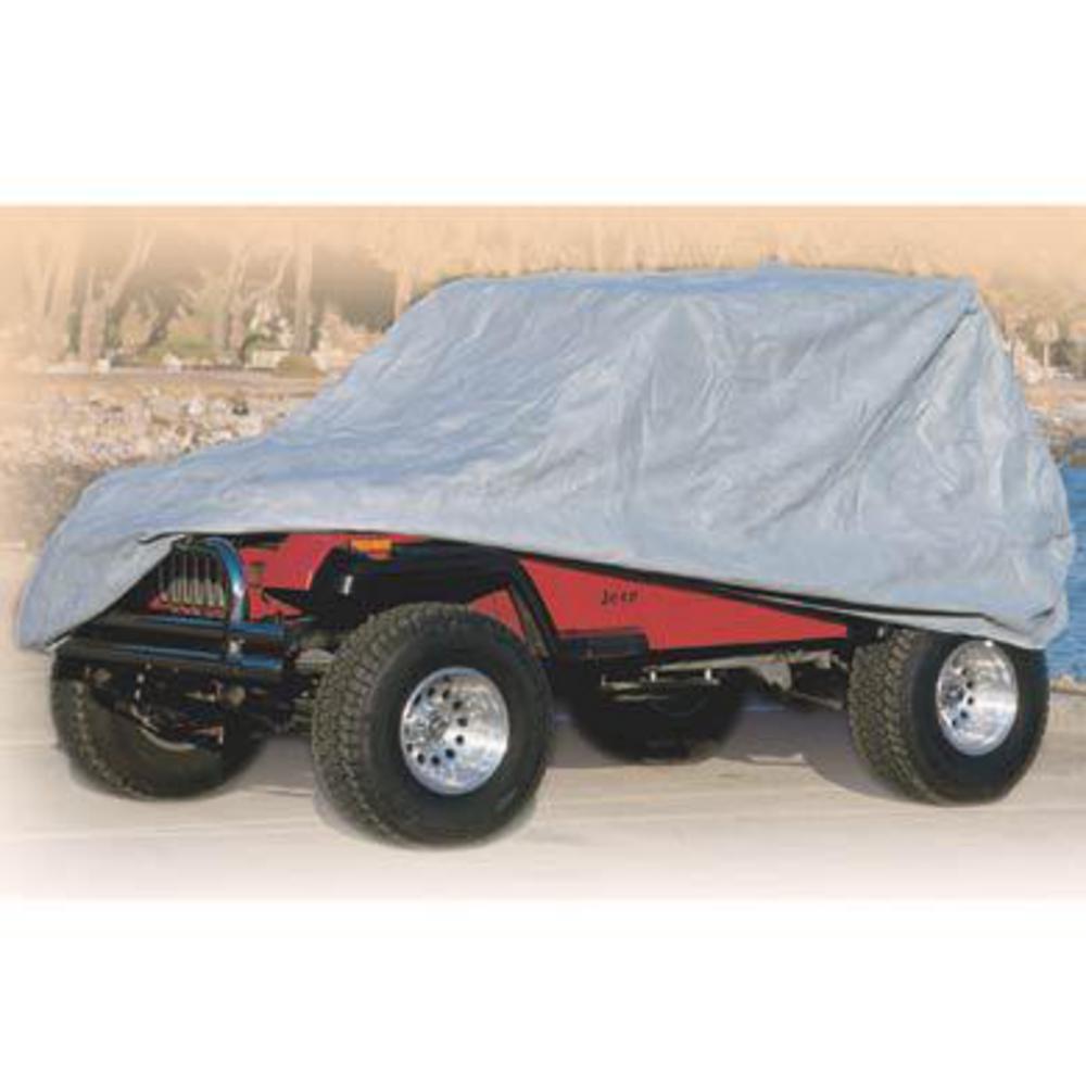 Smittybilt 830 Complete Cover - W/Storage Bag, Lock & Cable - Gray