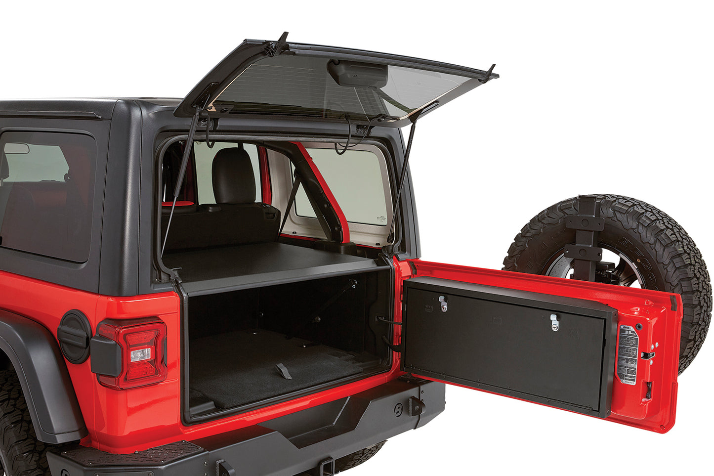 Tailgate Lockbox for 2018-Current Jeep JL