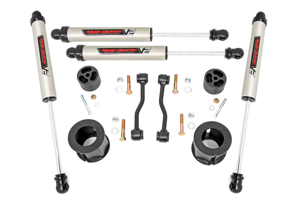 2.5in Jeep Suspension Lift Kit w/V2 Shocks (2020 Gladiator)