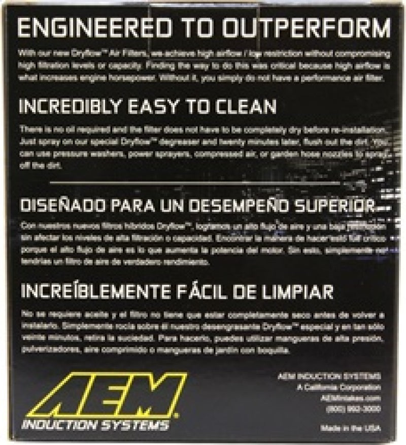 AEM IND Universal Air Filter