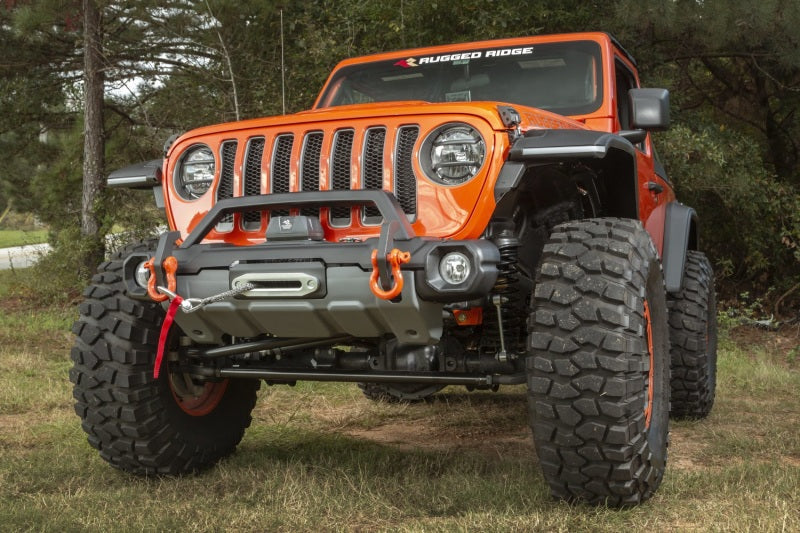 VENATOR STUBBY FRT BUMPER, W/OVERRIDER; 18-CURR JEEP WRANGLER JL & JT