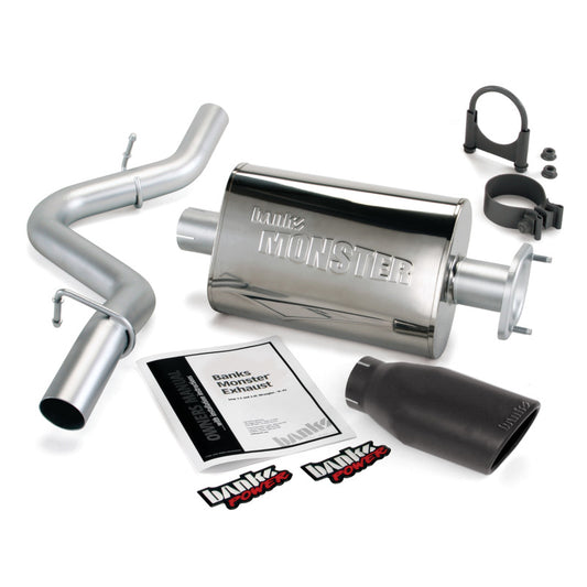 GBE Monster Exhaust Black Tip