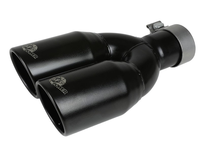 VULCAN SERIES 2-1/2 IN 304SS AXLE-BACK EXHAUST SYSTEM BLACK