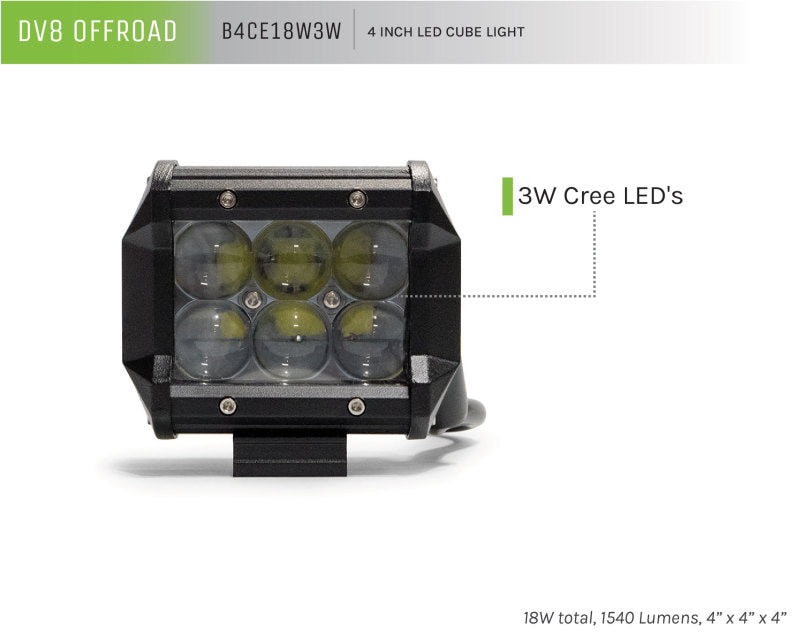 DVE LED Light Bars & Cubes