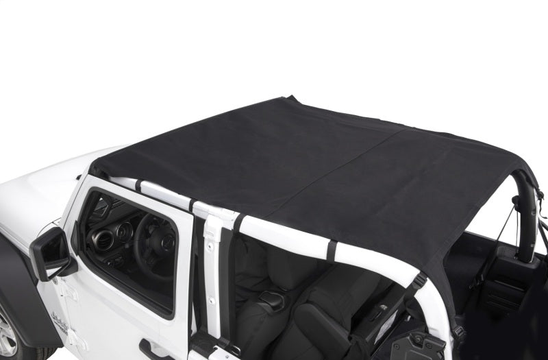 Savannah Brief Top Black Diamond S.Cloth 18-current Jeep Wrangler JL