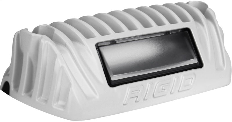 RIGID 1x2 65 Degree DC LED Scene Light, White Housing , Single