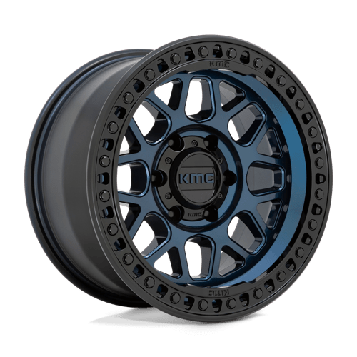 KM549 17X9 5X5.0 MN-BLUE GBLK-LP 0MM