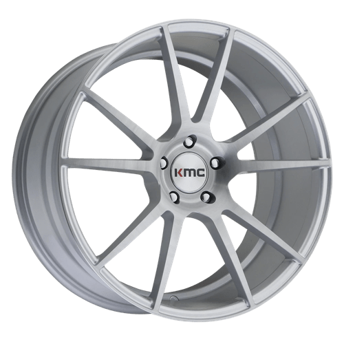 KM709 20X10 5X120 BRUSHED SLV 40MM