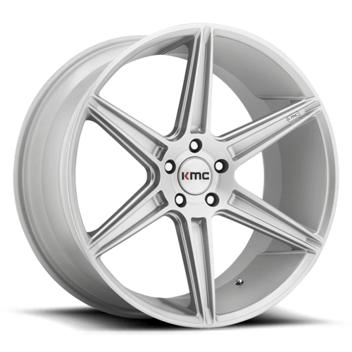 KM711 20X10.5 5X112 BRUSHED SLV 35MM