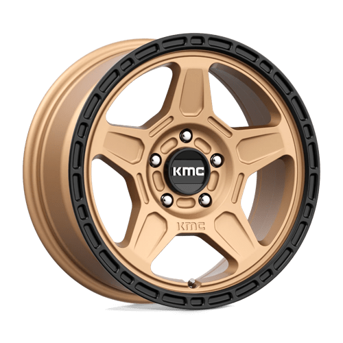 KM721 16X7 5X100 M-BRZ BLK LP 15MM