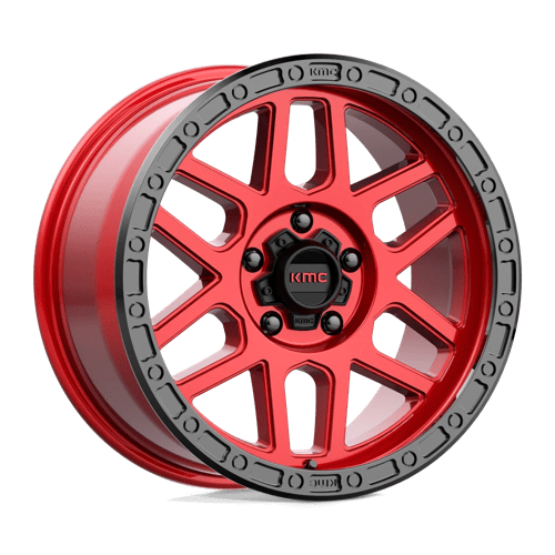 KM544 17X9 5X5.0 C-RED BLK-LP 18MM