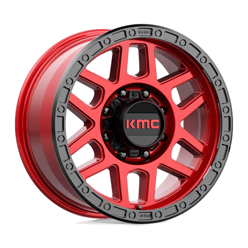 KM544 18X9 8X180 C-RED BLK-LP 18MM