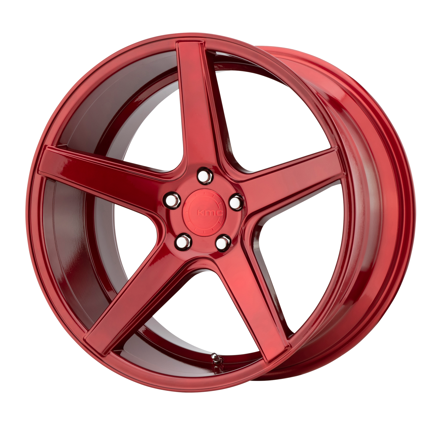 KM685 20X9 5X115 CANDY RED 25MM