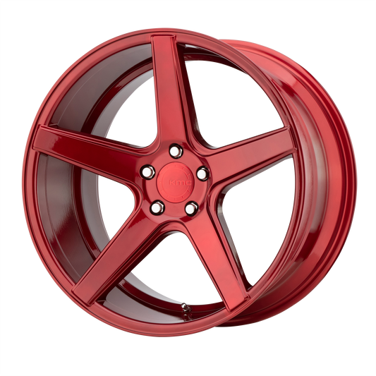 KM685 20X9 5X115 CANDY RED 25MM