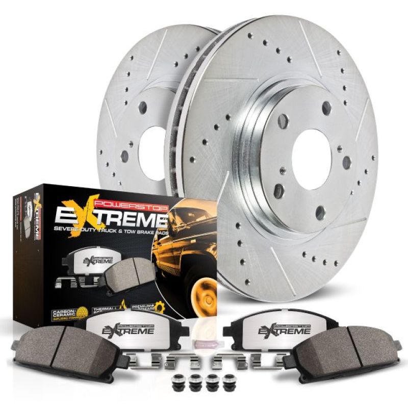 Z36 TRUCK and TOW BRAKE KIT Rear: 2018 JEEP WRANGLER JL