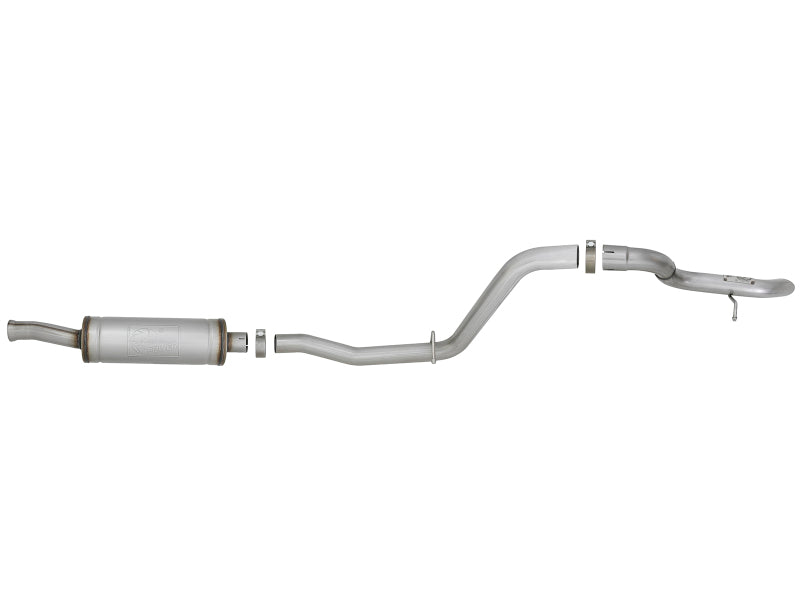 18-20 WRANGLER V6-3.6L CAT-BACK EXHAUST SYSTEM