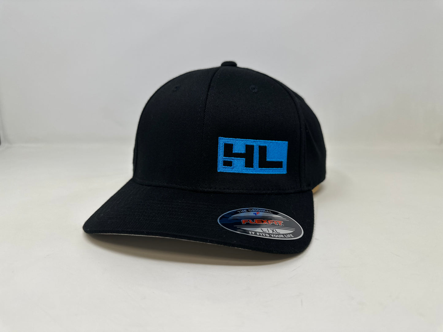 Black HL FLEXFIT® Wooly Combed Cap