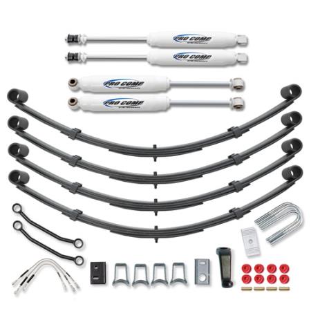 4 Inch Lift Kit with ES3000 Shocks 87-95 Jeep YJ Wrangler Pro Comp Suspension