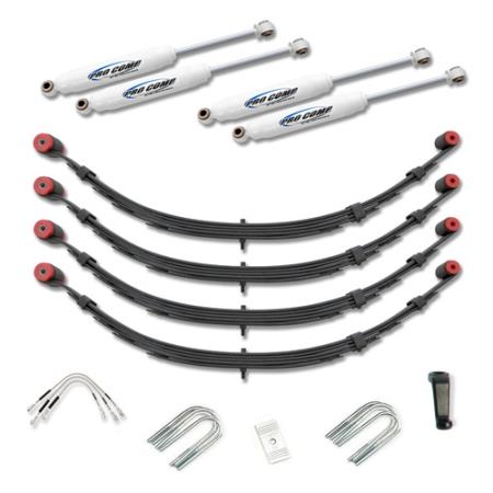 4 Inch Lift Kit with ES3000 Shocks 82-86 Jeep CJ Pro Comp Suspension