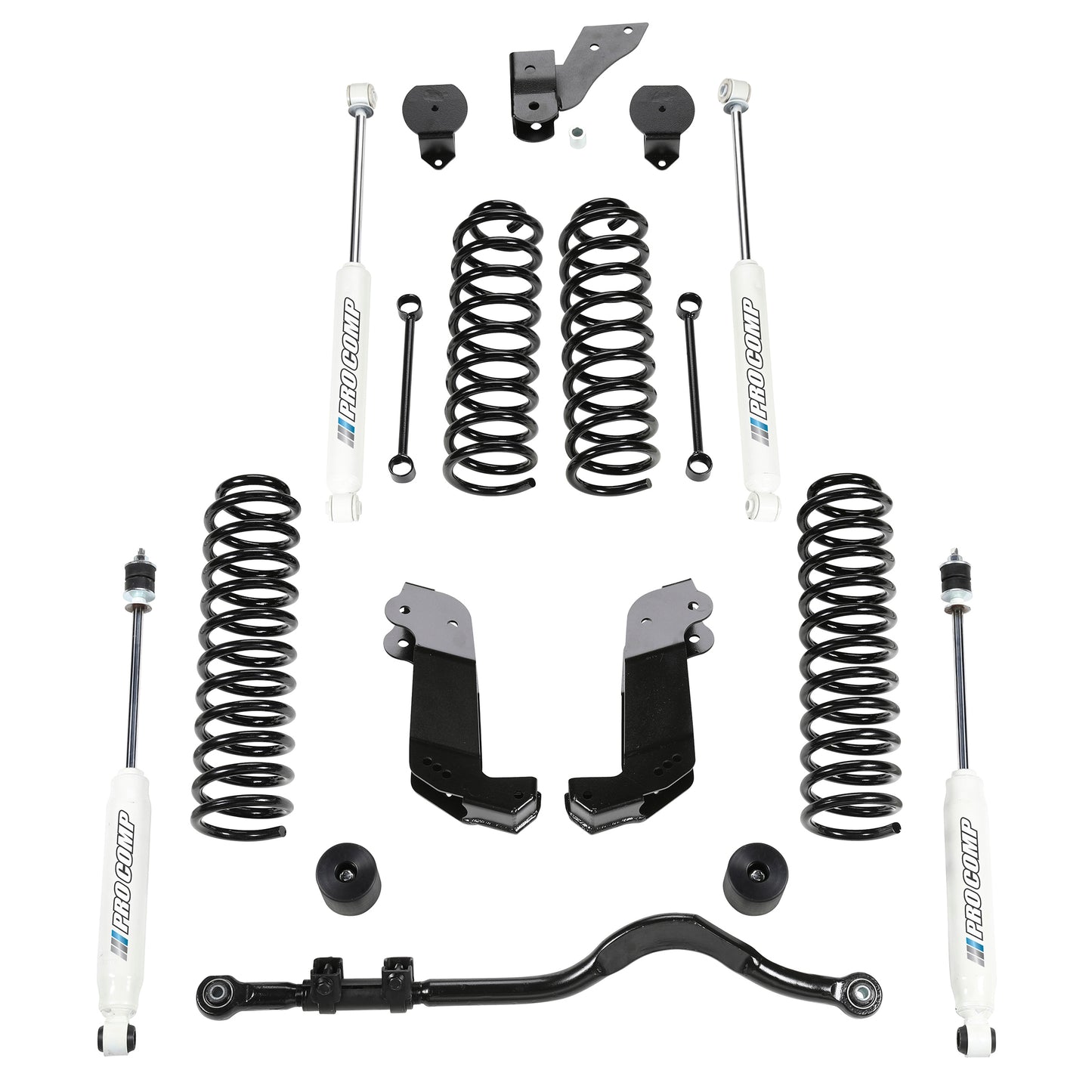 Pro Comp Suspension K3107B Pro Comp JK 3.5 Inch Stage I Lift Kit With ES9000 Shocks