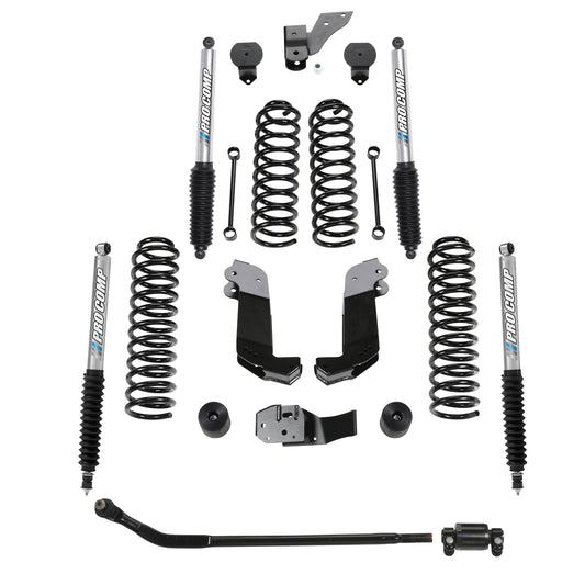 Pro Comp Suspension K3108BP Pro Comp JK 3.5 inch Stage II lift kit with Pro Runner shocks