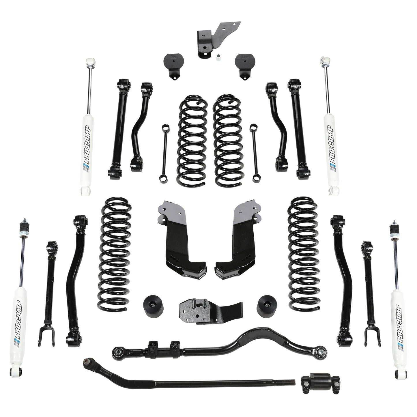 Pro Comp Suspension K3109B Pro Comp JK 3.5 Inch Stage III Lift Kit With ES9000 Shocks