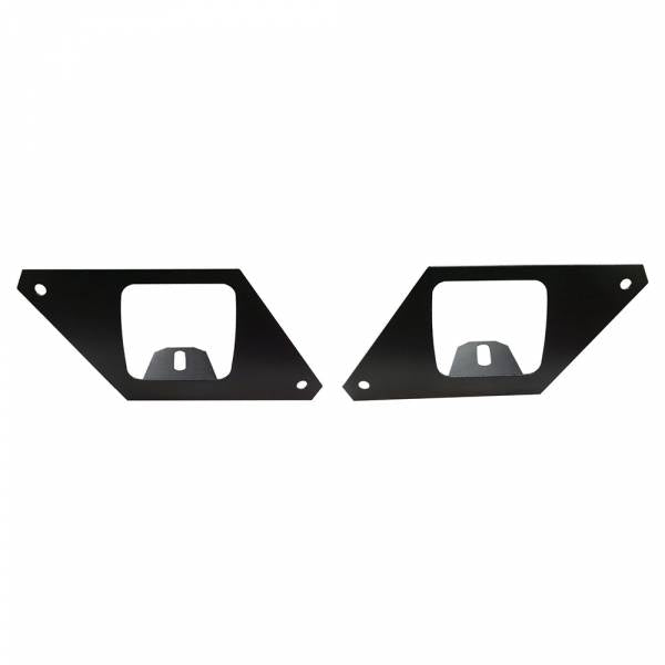 JL Destroyer Rear Light Bezel  Fits Rigid D-Series Dually Lights Black Powder Coated 2018-20xx Jeep JL Wrangler