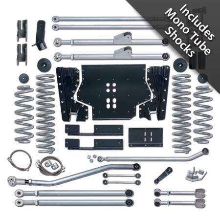 3.5 Inch LJ Lift Kit Extreme Duty Long Arm System W/Mono Tube Shocks 04-06 Wrangler LJ Rubicon Express