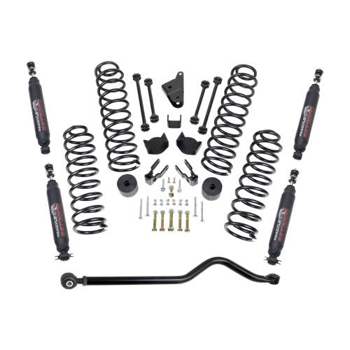 RL 4'' COIL SPRING KIT W/ SHOCKS - JEEP