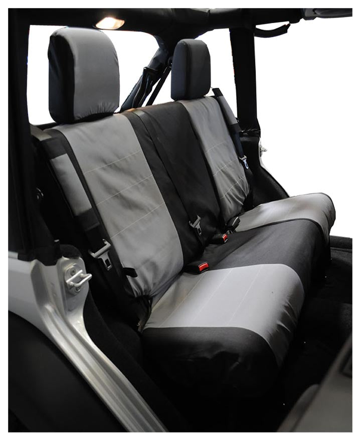 RT Off-Road Jeep Seat Cover Set - BlackGray