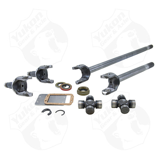 Yukon Front Axle Kit 4340 Chrome-Moly Replacement For Dana 30 84-01 XJ 97 And Newer TJ 87 And Up YJ Yukon Gear & Axle