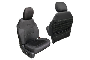 Bartact Tactical Front Seat Covers, All Black