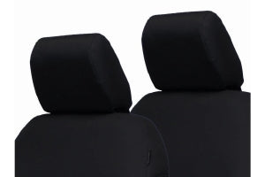 Bartact Rear Bench Headrest Covers, Pair - Black