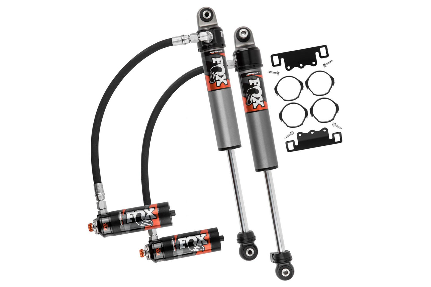 FOX 2.5 Reservoir Front Shocks Adjustable | Performance Elite | 2-3" Lift | Wrangler JL